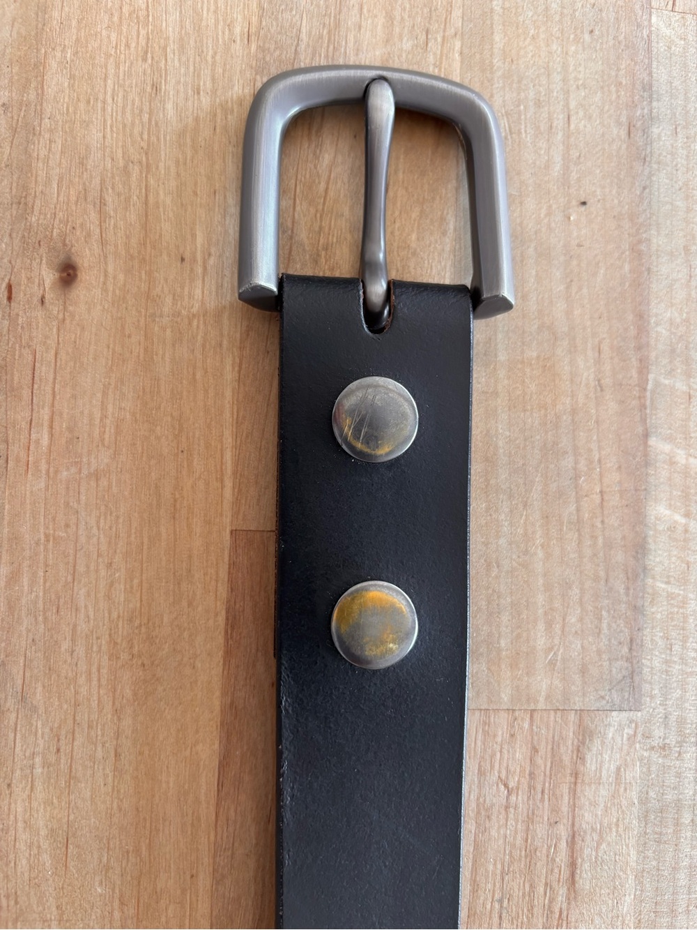 J. Audet Jr. Genuine Leather Belt - Size 36